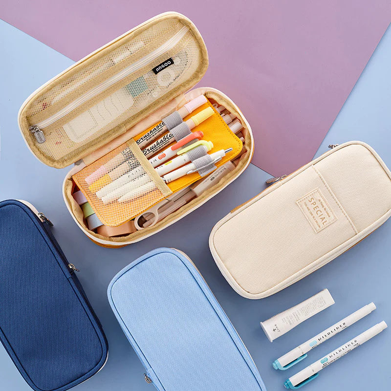 A Practical and Stylish Duo for Back-to-School with Pencil Pouch and Name Stamp